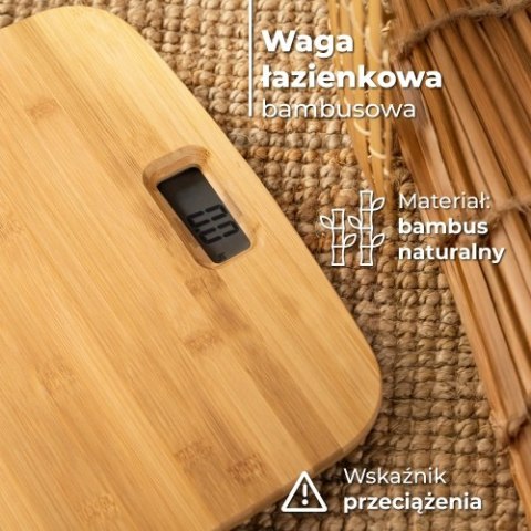AD 8173 WAGA ŁAZIENKOWA BAMBUSOWA AD 8173 WAGA ŁAZIENKOWA BAMBUSOWA