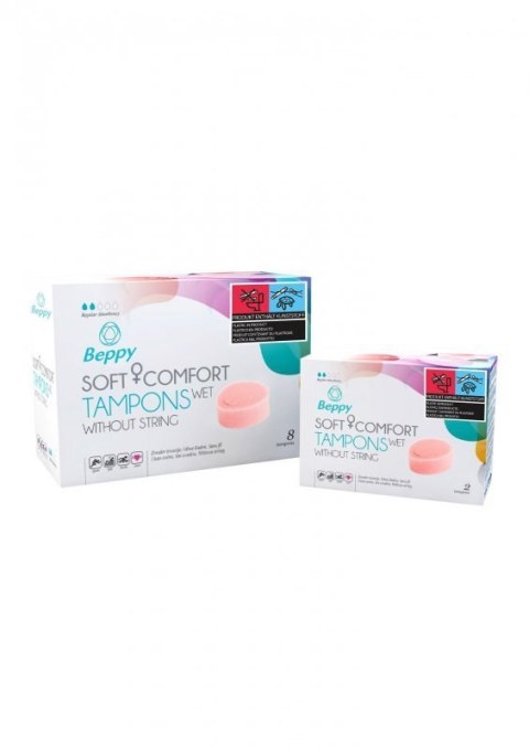 Beppy Soft & Comfort Wet 8pcs Natural Beppy Soft & Comfort Wet 8pcs Natural