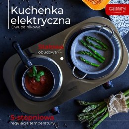 CR 6511 KUCHENKA ELEKT. DWU PALNIKOWA
