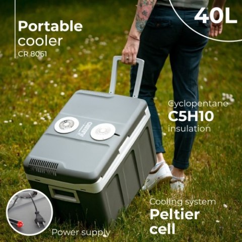 CR 8061 Lodówka turystyczna 40 l CR 8061 Lodówka turystyczna 40 l
