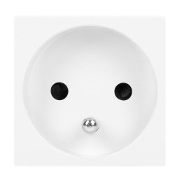 NOEN FR, gniazdo modułowe 45x45mm 1x2P+Z, typ E french, 16A 250V, białe