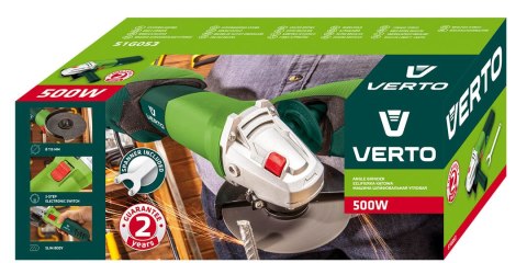 Szlifierka kątowa 500W, tarcza 115 x 22.2 mm, obroty 12 000 min?? Szlifierka kątowa 500W, tarcza 115 x 22.2 mm, obroty 12 000 min??