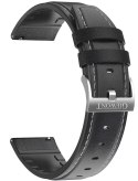 PASEK DO SMARTWATCH GIEWONT GW440 GWP440-2 - LEATHER BLACK