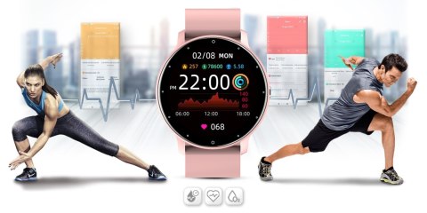 SMARTWATCH DAMSKI GRAVITY GT1-1 SMARTWATCH DAMSKI GRAVITY GT1-1