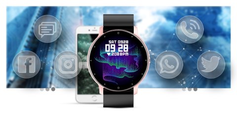 SMARTWATCH DAMSKI GRAVITY GT1-2 SMARTWATCH DAMSKI GRAVITY GT1-2