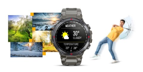 SMARTWATCH GIEWONT FOCUS SMARTCALL GW430-2 - STONE SMARTWATCH GIEWONT FOCUS SMARTCALL GW430-2 - STONE