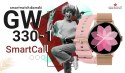 SMARTWATCH GIEWONT SUPERNOVA SMARTCALL GW330-1 ROSE GOLD SHINE/POWDER PINK