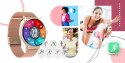 SMARTWATCH GIEWONT SUPERNOVA SMARTCALL GW330-1 ROSE GOLD SHINE/POWDER PINK