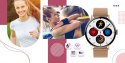 SMARTWATCH GIEWONT SUPERNOVA SMARTCALL GW330-1 ROSE GOLD SHINE/POWDER PINK