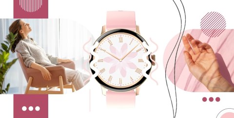 SMARTWATCH GIEWONT SUPERNOVA SMARTCALL GW330-1 ROSE GOLD SHINE/POWDER PINK SMARTWATCH GIEWONT SUPERNOVA SMARTCALL GW330-1 ROSE GOLD SHINE/POWDER PINK
