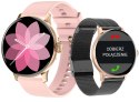 SMARTWATCH GIEWONT SUPERNOVA SMARTCALL GW330-4 BLACK SHINE/POWDER PINK