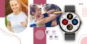 SMARTWATCH GIEWONT SUPERNOVA SMARTCALL GW330-4 BLACK SHINE/POWDER PINK