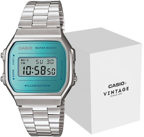 ZEGAREK CASIO A168WEM-2EF + BOX ZEGAREK CASIO A168WEM-2EF + BOX