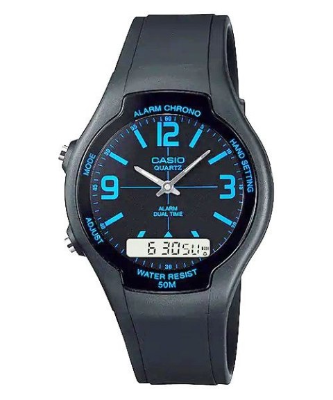 ZEGAREK DAMSKI CASIO AW-90H-2BVDF + BOX ZEGAREK DAMSKI CASIO AW-90H-2BVDF + BOX