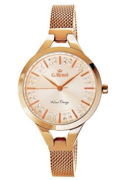 ZEGAREK DAMSKI G.ROSSI 12110B-4D2 + BOX