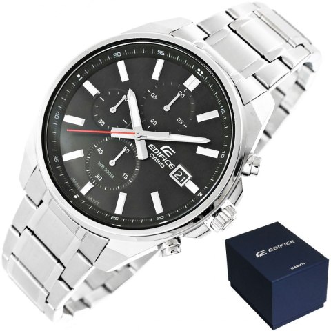 ZEGAREK MĘSKI CASIO EDIFICE EFV-610D-1AVUEF 10 BAR + BOX ZEGAREK MĘSKI CASIO EDIFICE EFV-610D-1AVUEF 10 BAR + BOX