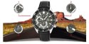 ZEGAREK MĘSKI CASIO EDIFICE EFV-620L-1AVUEF 10 BAR + BOX