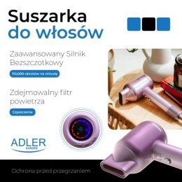 AD 2270 pink Suszarka do włosów superspeed