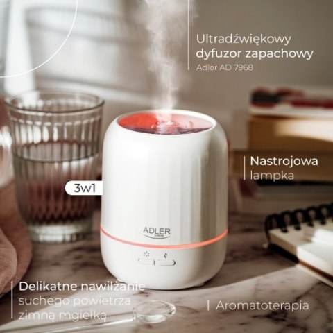 AD 7968 ULTRADŹWIĘKOWY DYFUZOR ZA PACHOWY USB 3W1 AD 7968 ULTRADŹWIĘKOWY DYFUZOR ZA PACHOWY USB 3W1