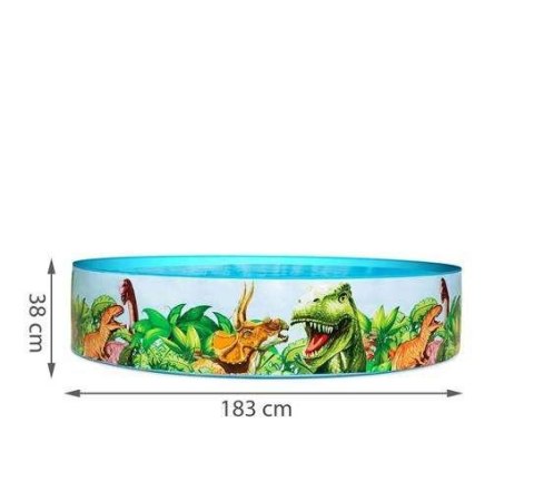 Basen rozporowy dla dzieci 183x38cm BESTWAY 55022 Basen rozporowy dla dzieci 183x38cm BESTWAY 55022