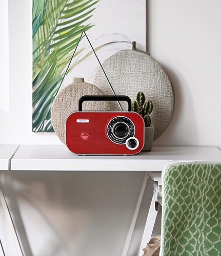 CR 1140 red Radio CR 1140 red Radio