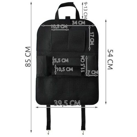 Organizer na fotel samochodowy- filc Xtrobb 22849 Organizer na fotel samochodowy- filc Xtrobb 22849