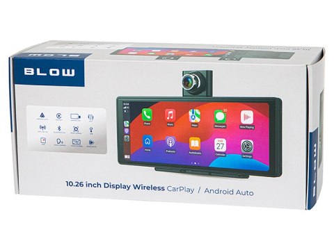 78-430# Stacja multimedialna bezprzewodowa carplay5.0 blow z wideorejestratorem i kamerą cofania 78-430# Stacja multimedialna bezprzewodowa carplay5.0 blow z wideorejestratorem i kamerą cofania