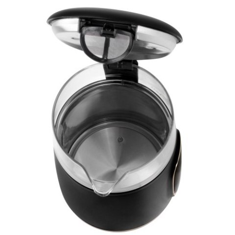 AD 1305 black gold Czajnik elektryczny szklany led z regulacją temperatury 1,7l AD 1305 black gold Czajnik elektryczny szklany led z regulacją temperatury 1,7l