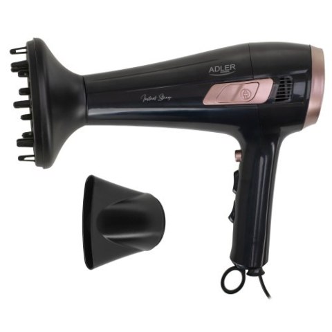 AD 2283 Suszarka ze zwijanym przewodem - 2400w + dyfuzor AD 2283 Suszarka ze zwijanym przewodem - 2400w + dyfuzor