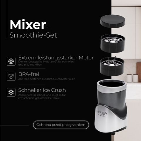 AD 4084 Blender - zestaw do smoothie AD 4084 Blender - zestaw do smoothie