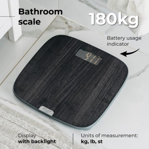 AD 8192 WAGA ŁAZIENKOWA - 180KG - FAKTUROWANA AD 8192 WAGA ŁAZIENKOWA - 180KG - FAKTUROWANA