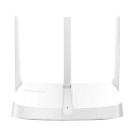 ROUTER MW305R, bezprzewodowy, jednopasmowy, 300 Mb/s, 802.11n/g/b, 3xLAN, 1xWAN, 3 anteny/ MERCUSYS