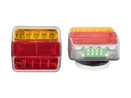 23-214# Zestaw lamp do przyczepy samochodowej led magnes