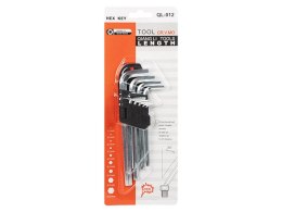 3133# Zestaw kluczy imbusowych 2mm-10mm 9sztuk vthex8