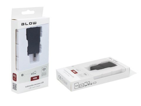 75-814# Ładowarka sieciowa z gniazdem usb 2,1a h21b
