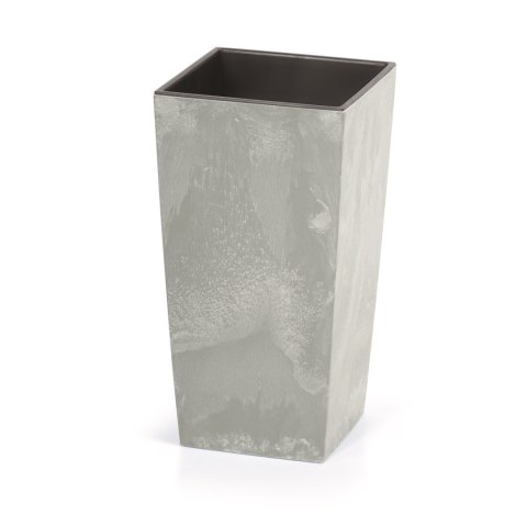 Doniczka z wkładem Urbi Square Effect DURS140E beton Doniczka z wkładem Urbi Square Effect DURS140E beton