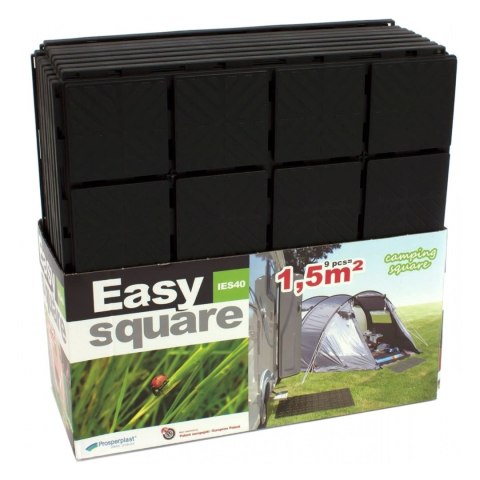 Kratka chodnikowa 1,5m2 Easy Square IES40 czarna Kratka chodnikowa 1,5m2 Easy Square IES40 czarna