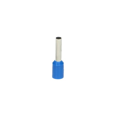 Tulejka izolowana, przekrój maksymalny 0,75mm?, długość miedzianej tulejki 8mm, Blister 25 szt. Tulejka izolowana, przekrój maksymalny 0,75mm?, długość miedzianej tulejki 8mm, Blister 25 szt.