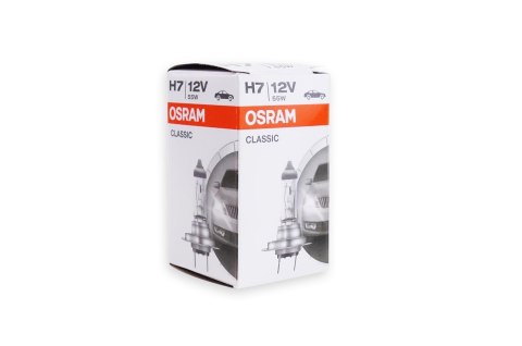 Żarówka halogenowa osram classic h7 12v 55w px26d Żarówka halogenowa osram classic h7 12v 55w px26d