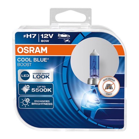 Żarówka halogenowa osram h7 12v 80w px26d cool blue boost 5500k/ 2 szt. Żarówka halogenowa osram h7 12v 80w px26d cool blue boost 5500k/ 2 szt.