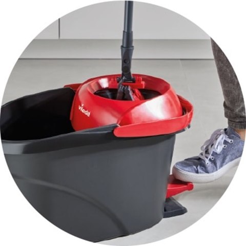 Zestaw mop płaski obr. Vileda Ultramat Turbo box Zestaw mop płaski obr. Vileda Ultramat Turbo box