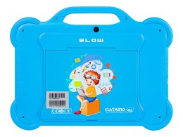 79-066# Tablet kidstab10 4g blow 4/64gb niebieskie etui