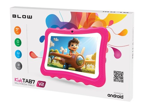 79-135# Tablet kidstab7 v2 blow 4/32gb różowe etui 2mp 79-135# Tablet kidstab7 v2 blow 4/32gb różowe etui 2mp