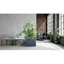 Doniczka URBI CASE TOWER BETON EFFECT - 
antracytowy