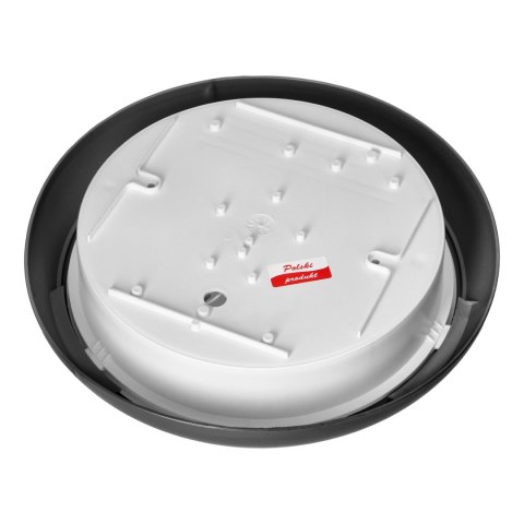 KOKO oprawa 2xE27 z czujnikiem ruchu PIR, 2x40W, czarna-polipropylen, klosz matowy-poliwęglan, IP44, IK10 KOKO oprawa 2xE27 z czujnikiem ruchu PIR, 2x40W, czarna-polipropylen, klosz matowy-poliwęglan, IP44, IK10