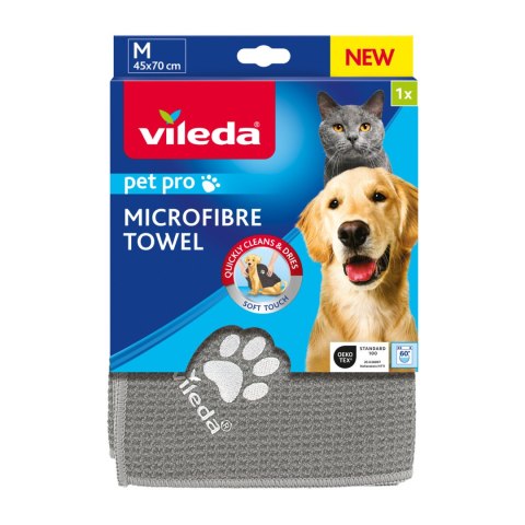 Ręcznik z mikrofibry M, Vileda, Pet Pro Ręcznik z mikrofibry M, Vileda, Pet Pro