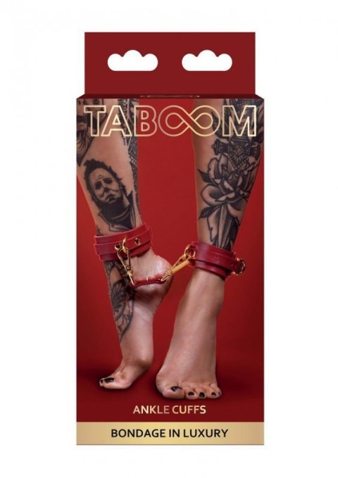 Ankle Cuffs Red Ankle Cuffs Red