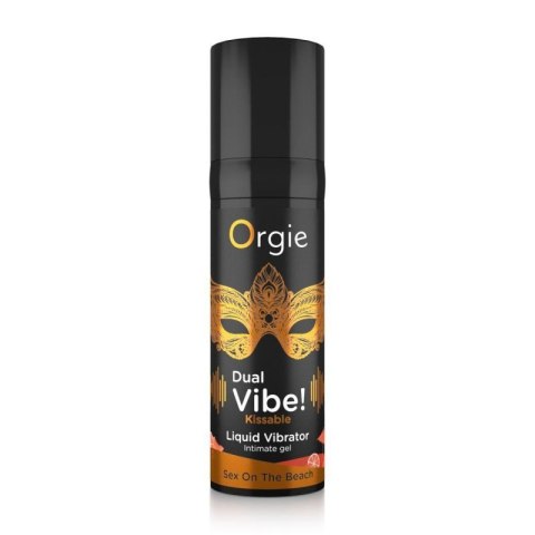 DUAL VIBE! SEX ON THE BEACH KISSABLE LIQUID VIBRATOR - 15 ML DUAL VIBE! SEX ON THE BEACH KISSABLE LIQUID VIBRATOR - 15 ML