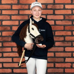 Hobby Horse Skippi A3 - Biszkopt - Jasny beż i brąz - kantar i wodze