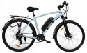 ROWER ELEKTRYCZNY Niebieski 28 TREKKINGOWY ZE WSPOMAGANIEM 60-70km Shimano
